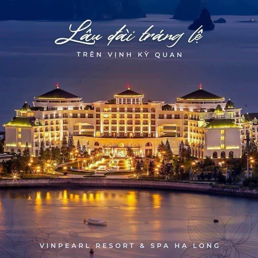 Voucher phòng nghỉ và ăn trưa tại Vinpearl resort and Spa Hạ Long