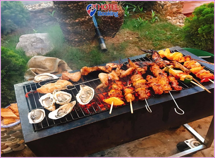 Nước BBQ ngoài trời